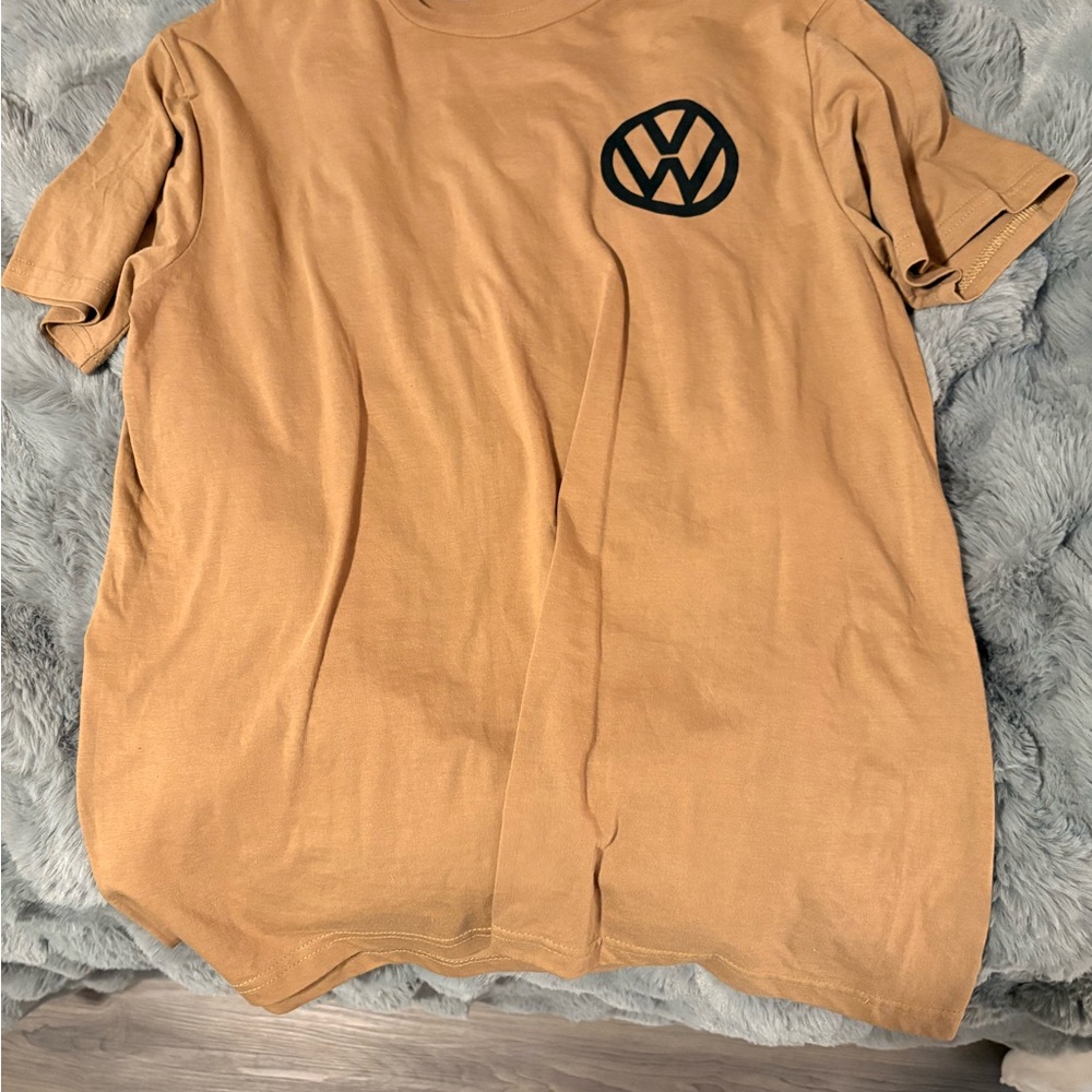 Volkswagen Tan Short Sleeve Men's Tee